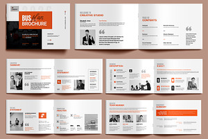 Business Plan Template Design Layout, a Social Media Template by MightyDesign
