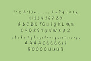Sandwich Vegetal, a Script Font by Carolina Valtuille (Thumbnail 2 of 2)