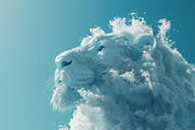 90 Clouds animals against a blue sky, an Animal Illustration by Handmadefont (Thumbnail 31 of 64)