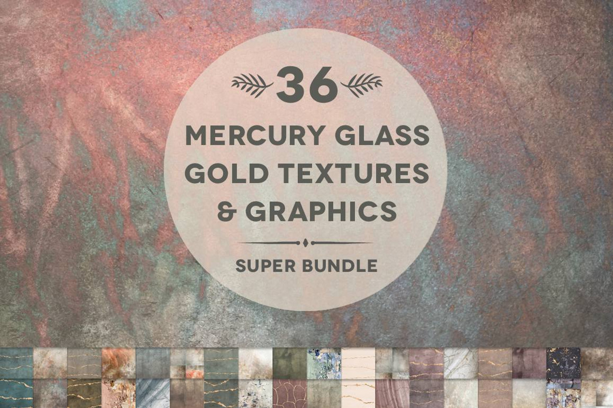 180 Dreamy Golden Graphics, a Pattern Graphic by Blixa 6 Studios (Photo 2 of 27)