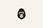 Gorilla logo collection, a Branding & Logo Template by Team_Ultra_Graphics (Thumbnail 2 of 9)