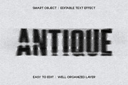 Sand Distortion Text Effect, a Layer Style Add-On by dokudokunomi (Thumbnail 1 of 3)