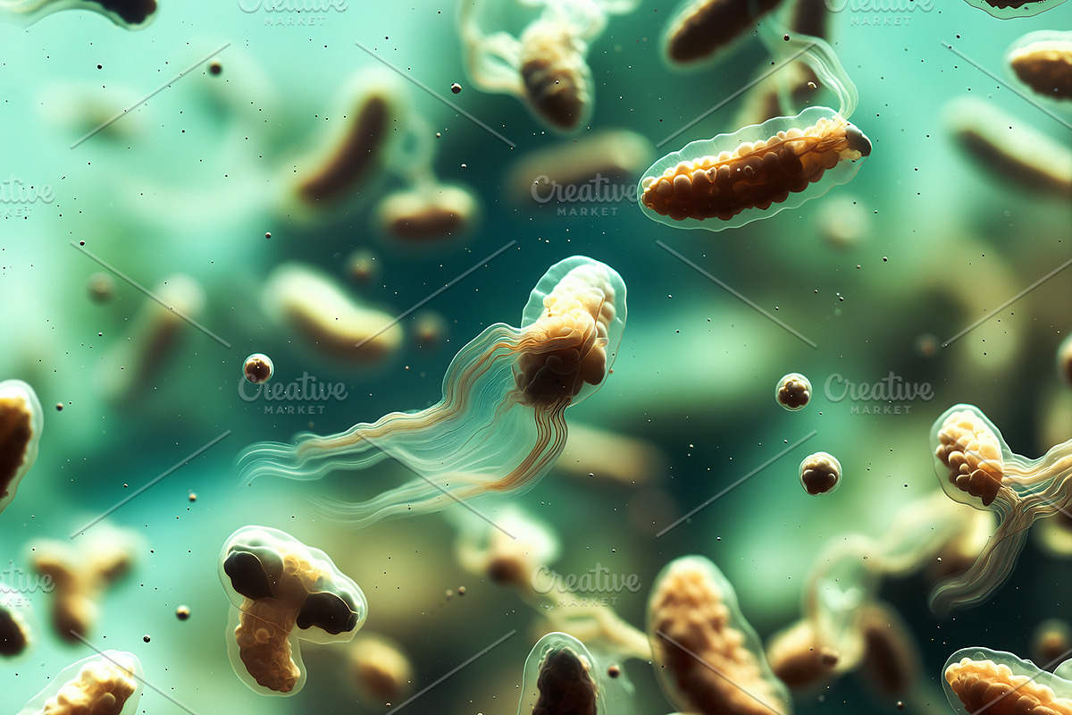 52 Fictional Microscopic Organisms, an Abstract Photo by h.utomo (Photo 37 of 52)
