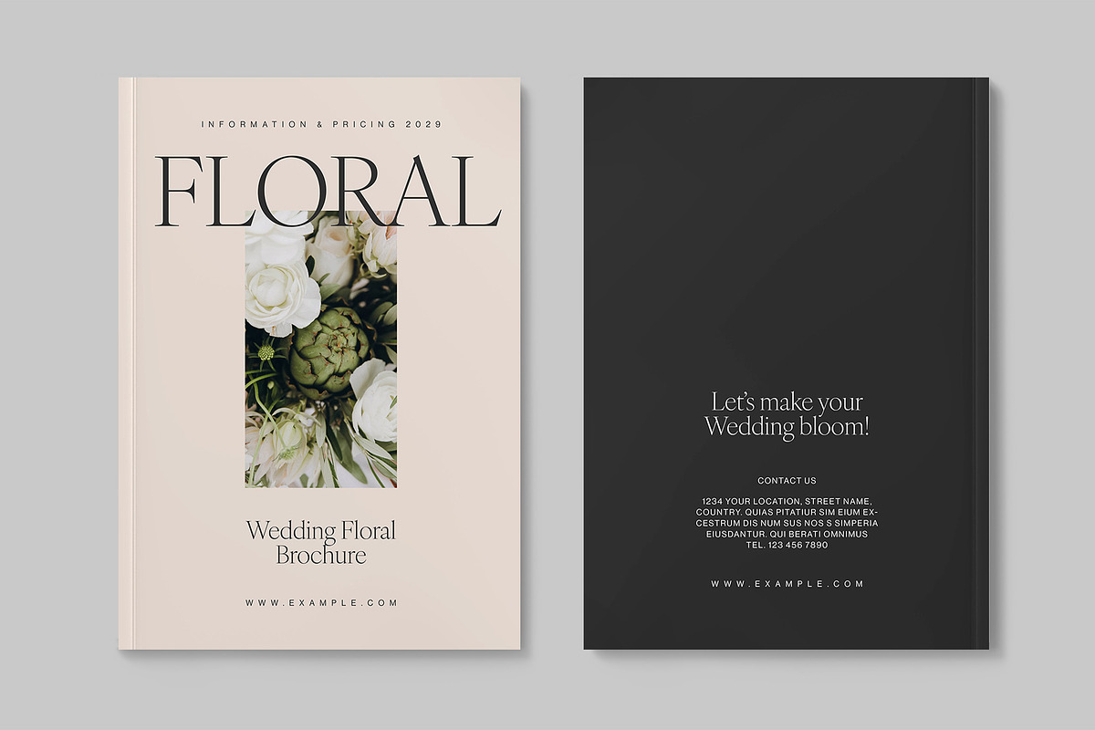 Wedding Florist Brochure, a Brochure Template by BrandPacks (Photo 4 of 5)