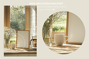 RUSTIC KITCHEN | Frame mockup set, a Household Mockup by SCHÉRI (Thumbnail 3 of 14)