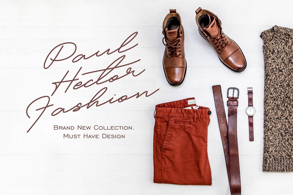 Patton Delicate Signature Typeface preview 7