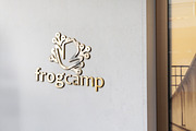 Frog Camp Logo Template, a Branding & Logo Template by Raj Shop (Thumbnail 1 of 6)