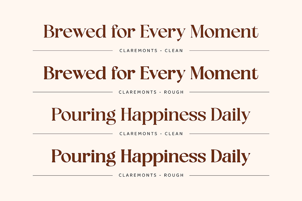 Claremonts, a Serif Font by Dikas Studio (Photo 2 of 8)