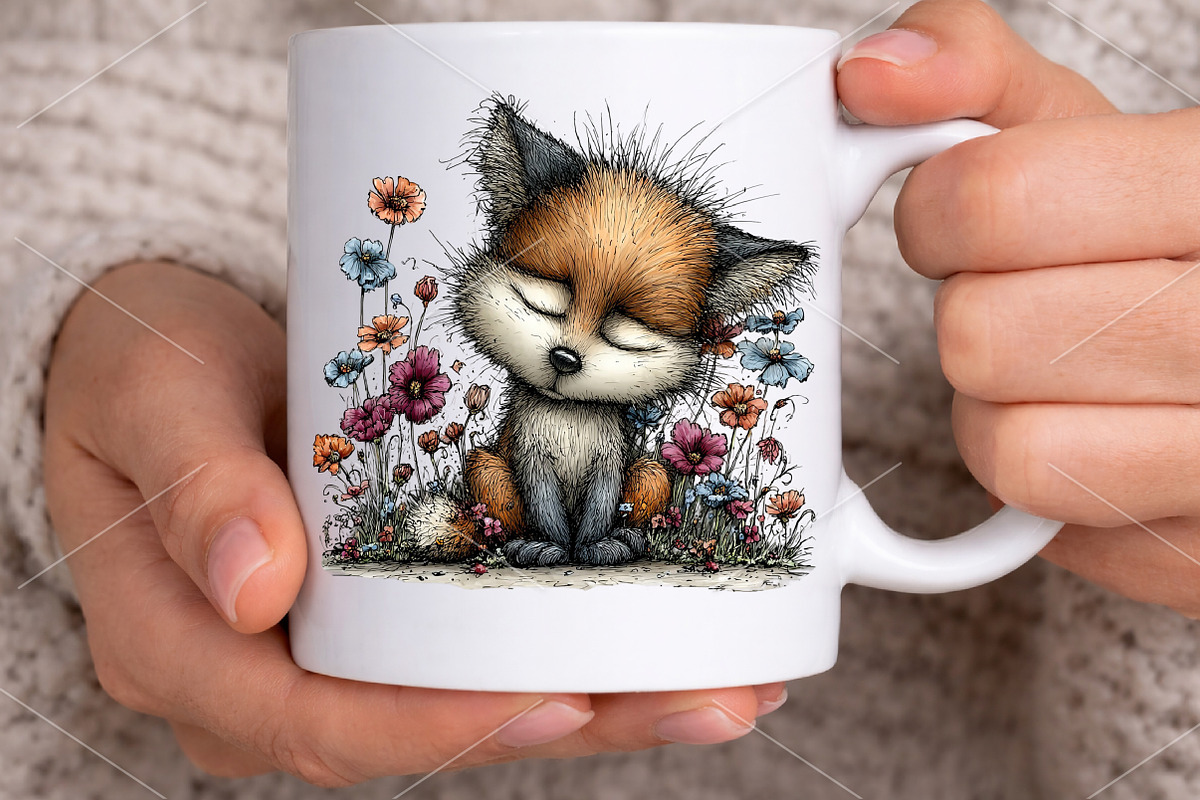 Whimsical Spring Animals Clipart PNG, an Illustration by Canvas Craft (Photo 7 of 7)