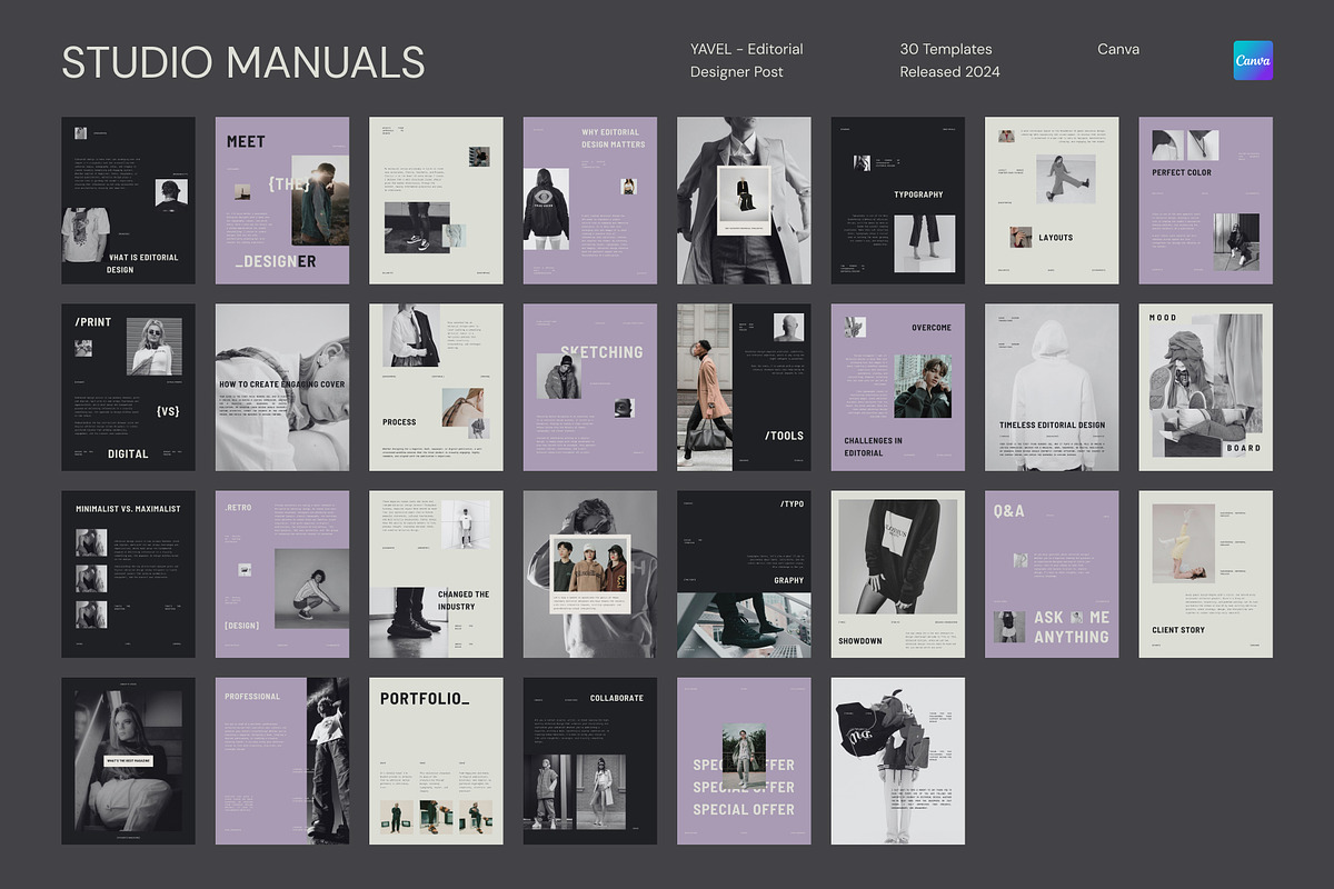 YAVEL - Editorial Designer Post, a Social Media Template by Studio Manuals (Photo 8 of 8)