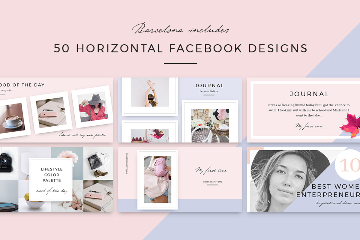 Barcelona: 175 SocialMedia Designs, a Social Media Template by NordWood (Photo 10 of 10)