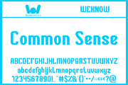 Ameliorate font, a Sans Serif Font by weknow (Thumbnail 2 of 5)