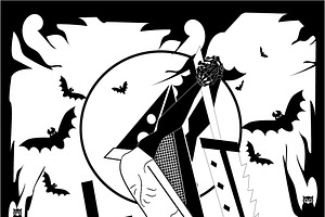 Pyramid head with saw horror games b, a Graphic by TeaGraphicDesign