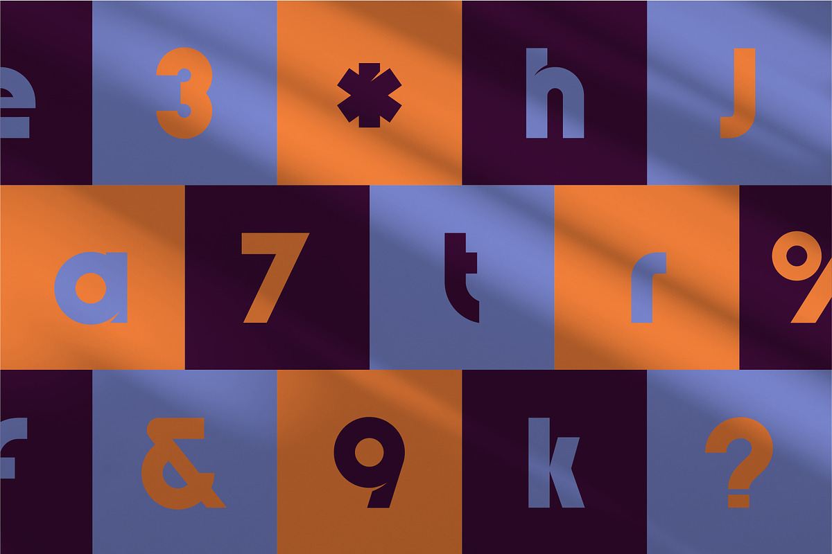 Modino - Geometric Bauhaus Font, a Font by UppercapType (Photo 7 of 10)