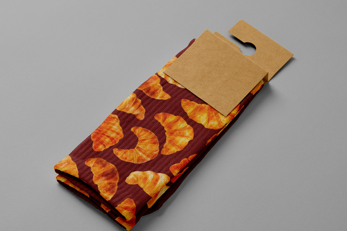 Croissants - elements and patterns, a Pattern Graphic by DreamoraArt (Photo 8 of 9)