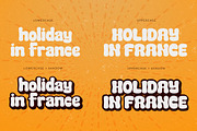 Phoria | Groovy Display, a Sans Serif Font by Pentagonistudio (Thumbnail 3 of 10)