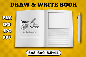 Draw And Write Kdp Interior