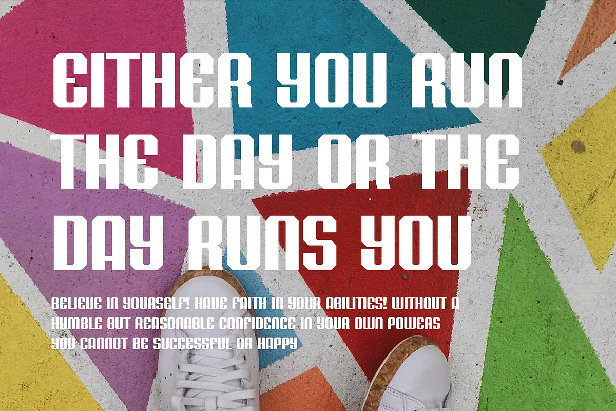 Lucky Modern Sans Serif Font, a Sans Serif Font by Perfectype (Photo 4 of 6)