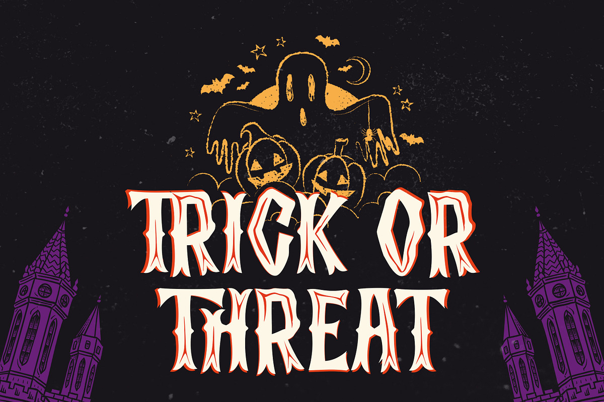 Crovella - Halloween Display Font, a Sans Serif Font by Flawless And Co (Photo 3 of 10)