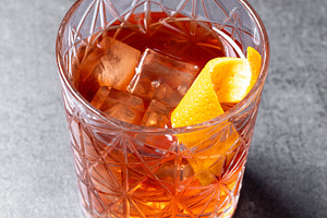 Old Fashioned Cocktail with Orange Peel, a Food & Drink Photo by etorres69