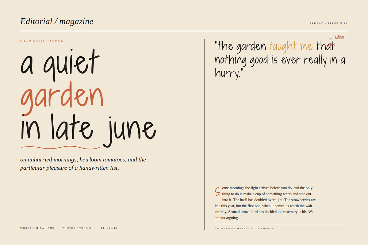 Scribbit - Bouncy for Cozy Brands, a Handwritten Font by Lettra Studio (Photo 11 of 16)