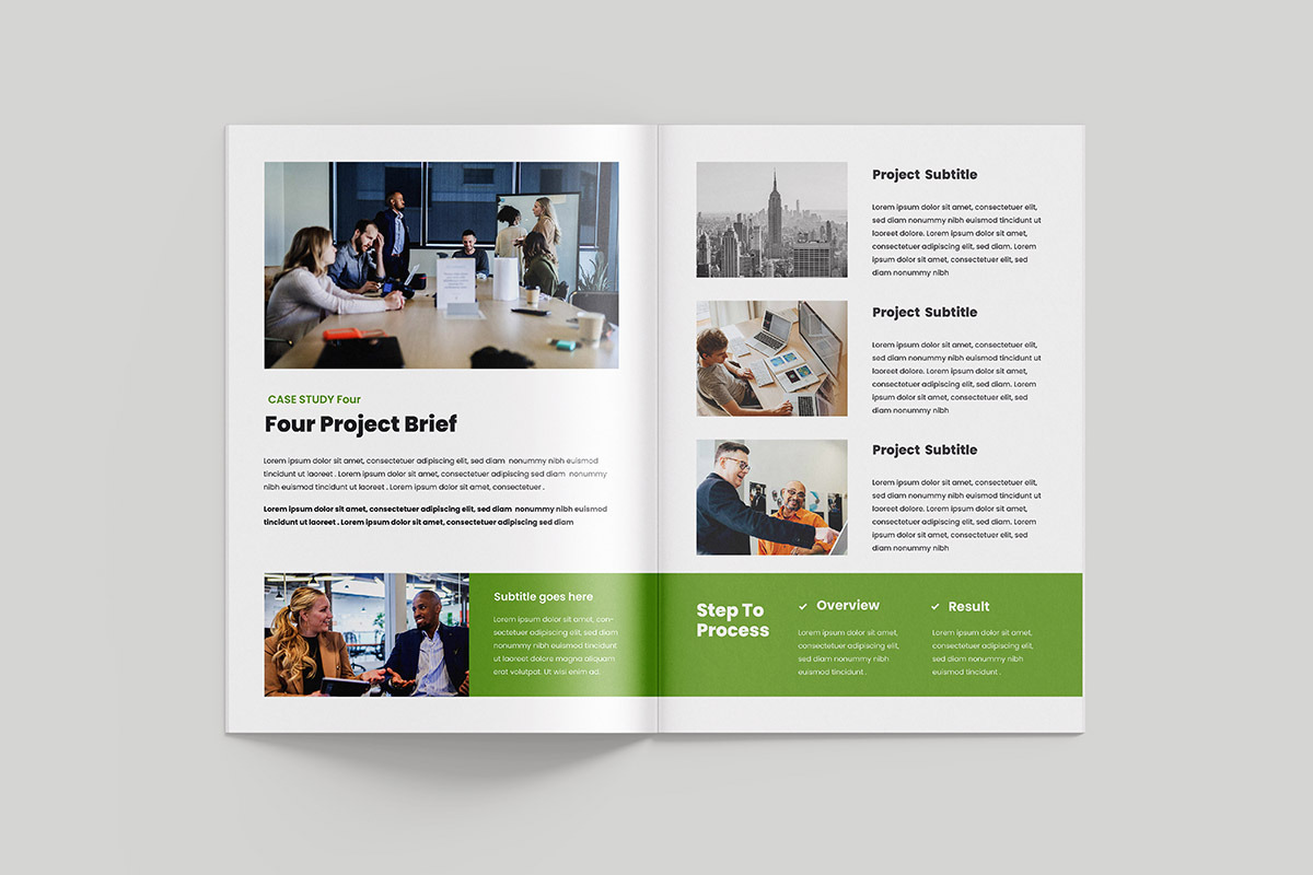 Case Study Booklet, a Brochure Template by afsar.hossain (Photo 6 of 7)