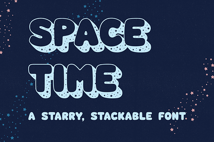 Space Time Font
