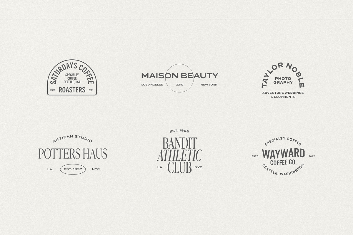 Vintage Logo Kit Template by ASCEND, a Branding & Logo Template by Ascend Studio (Photo 2 of 6)