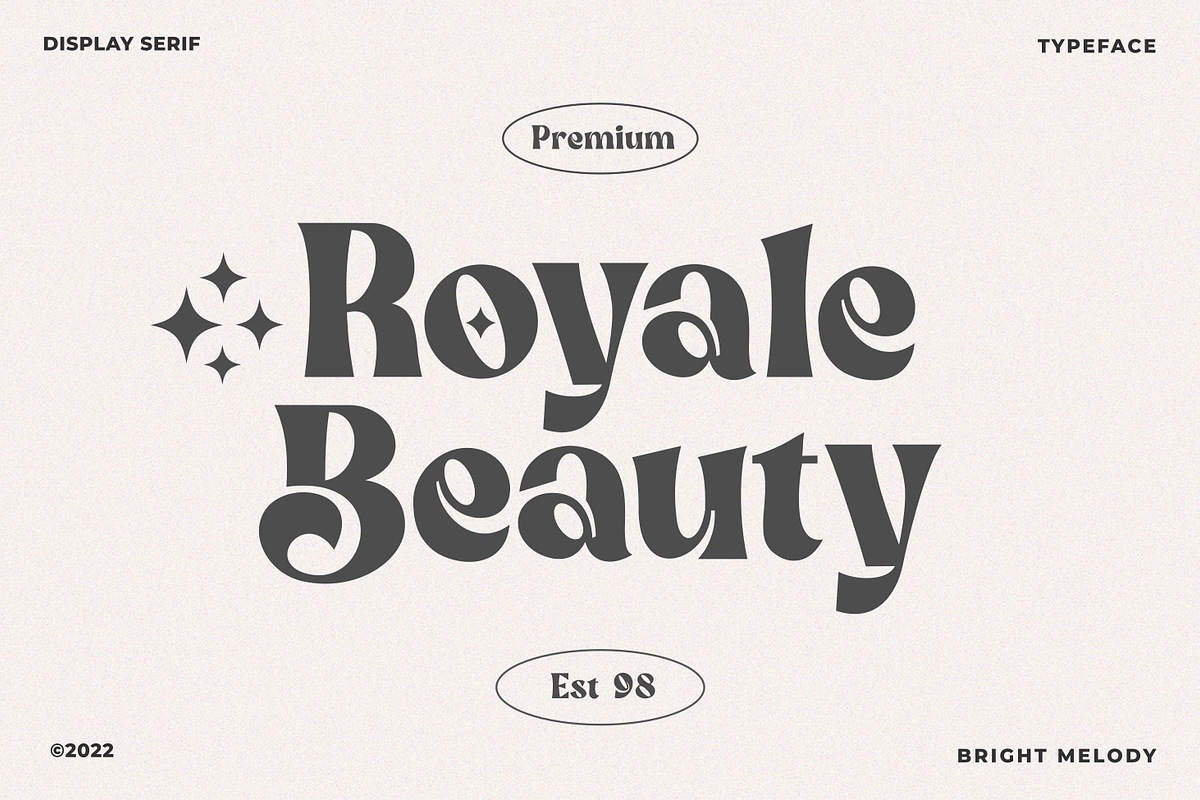 Bright Melody A Display Typeface, a Serif Font by zeenesia (Photo 10 of 18)