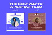 Instagram Social Media CANVA Blue, a Social Media Template by Vermeulen Design Studio (Thumbnail 6 of 6)