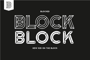 Block Typeface