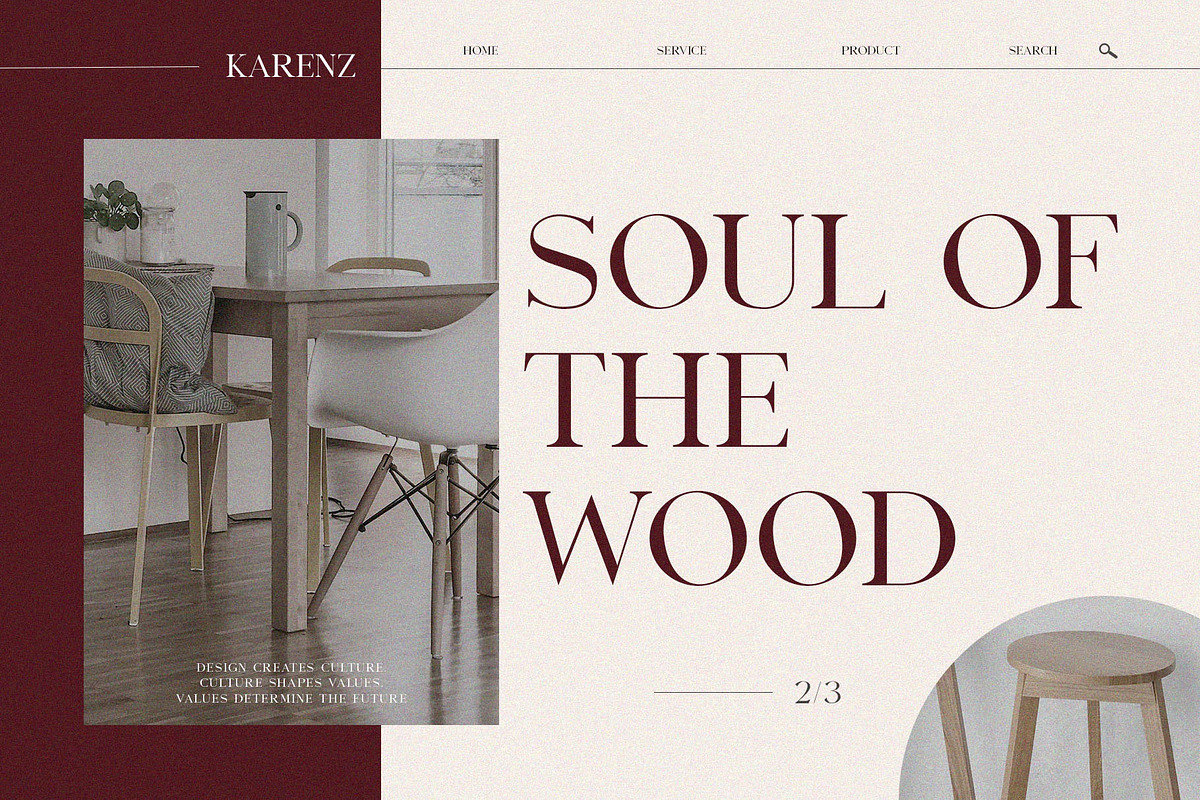 Karenz Modern Serif Typeface, a Serif Font by Font Kingdom (Photo 2 of 4)