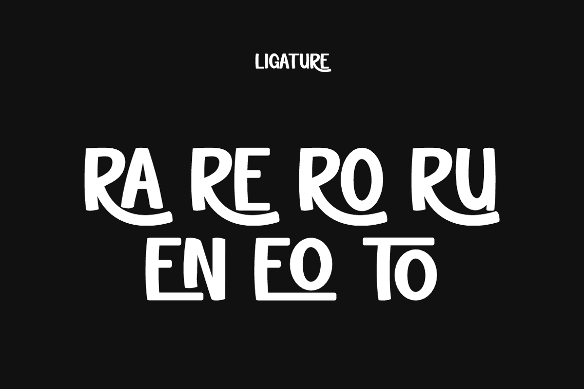 Hogenda - Block Font, a Sans Serif Font by Iqsiart Studio (Photo 3 of 7)