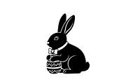 Cute Easter Bunny Silhouette bundle, an Illustration by Artivon (Thumbnail 2 of 51)
