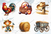 Summer Farming Time Clipart, a Graphic by designcity5 (Thumbnail 2 of 5)