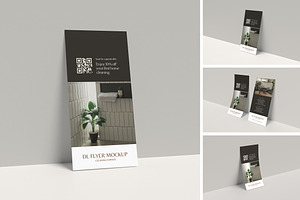 DL Flyer Mockup, an Advertising Mockup by swsi-studio
