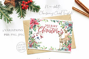 Christmas Watercolor Woodland, an Animal Illustration by Catherine Wheel (Thumbnail 3 of 22)