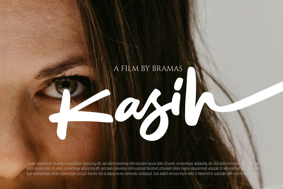 KAYSONE - Handwritten Script, a Script Font by Olexstudio (Photo 5 of 9)