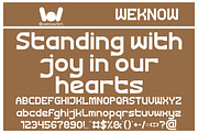 Mighty Love font, a Sans Serif Font by weknow (Thumbnail 4 of 8)