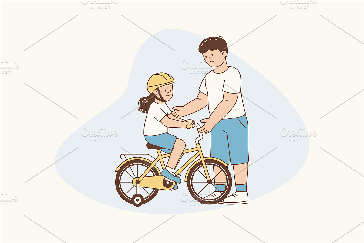 Fatherhood Moments Illustration, an Object Graphic by Jump Studio (Photo 4 of 12)