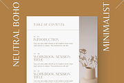 NEUTRAL BOHO WORKBOOK FOR COACHES, a Stationery Template by Local Marketing Templates (Thumbnail 9 of 10)