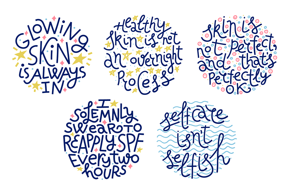 Beauty&Self-Care Quotes, an Illustration by Chickfish (Photo 3 of 5)