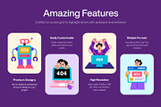 Error Illustrations Art Set, a Technology Illustration by Brickclay (Thumbnail 2 of 9)