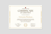 Elegant Certificate Template, a Stationery Template by BrandPacks (Thumbnail 1 of 4)
