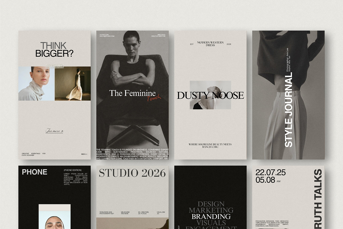 RAYO | Instagram Template (II), a Social Media Template by Pixel Grid (Photo 8 of 10)