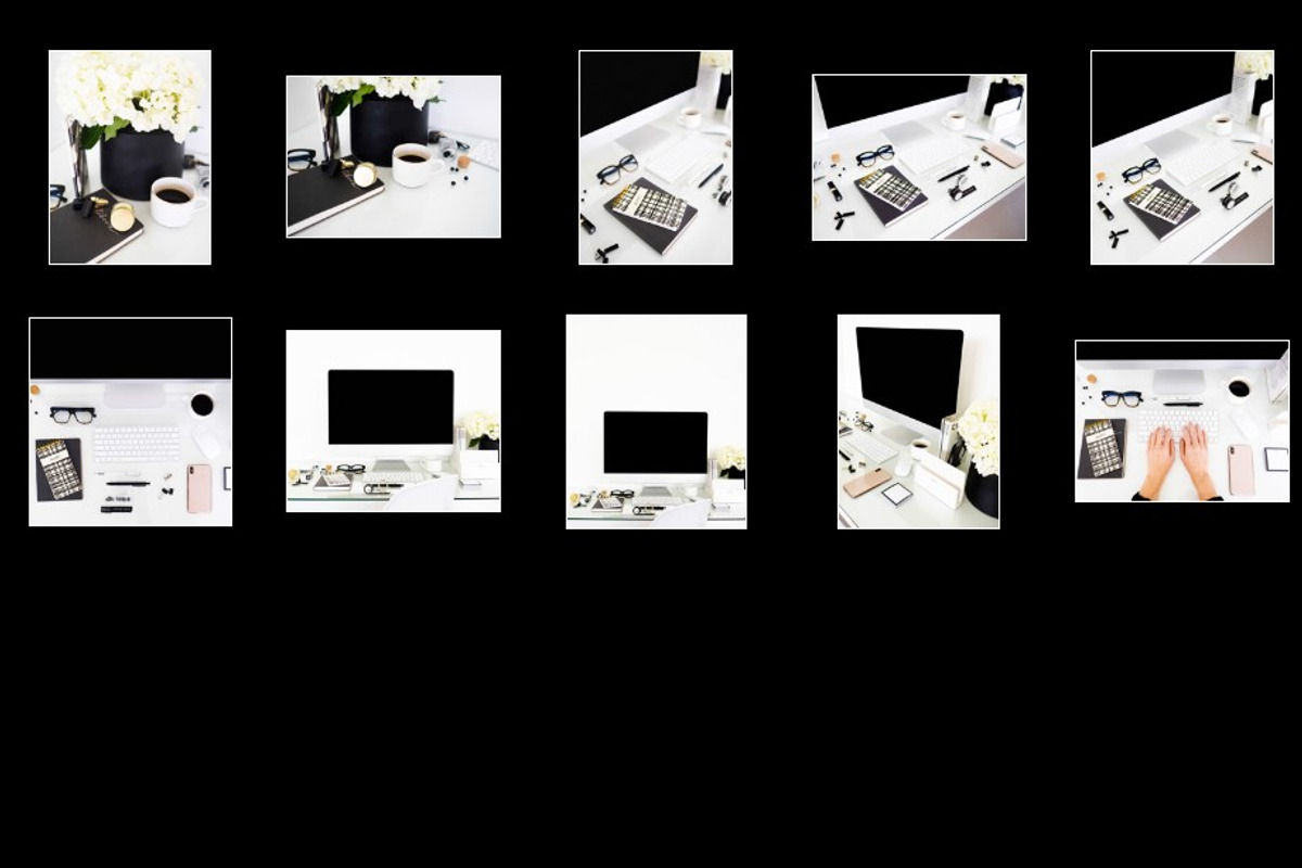 Black Desktop Styled Stock Photo Bun, a Pens & Pencil Mockup by Styled Stock House (Photo 4 of 4)