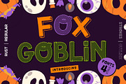 Fox Goblin 4 Fonts Style, a Handwritten Font by Fox7 By Rattana (Thumbnail 1 of 11)
