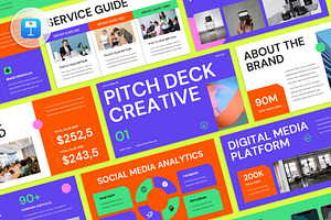 Pitch Deck Keynote, a Presentation Template by rgbryand