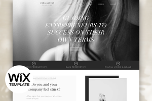 Website Template Design for Coaches