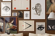 Modern Eclectic Maximalist Prints, a Background Graphic by Laras Wonderland (Thumbnail 9 of 15)